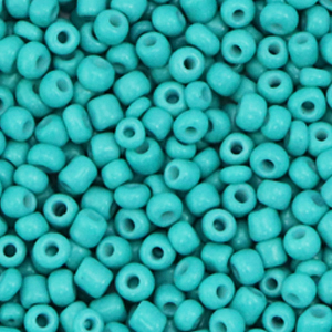 Rocailles 3mm Baltic turquoise, 15 gram